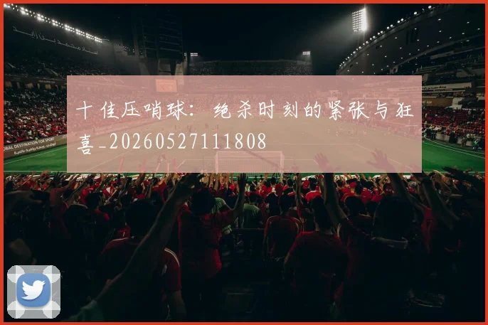 十佳压哨球:绝杀时刻的紧张与狂喜_20260527111808